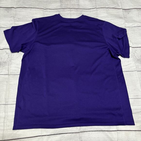 Nike Dri Fit LSU Tigers Mens Size Large T-Shirt Gym Trainer Active - Picture 8 of 8
